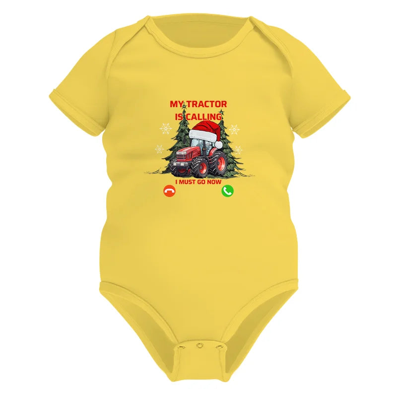 My Tractor Is Calling 2 - Infant Fine Jersey Bodysuit