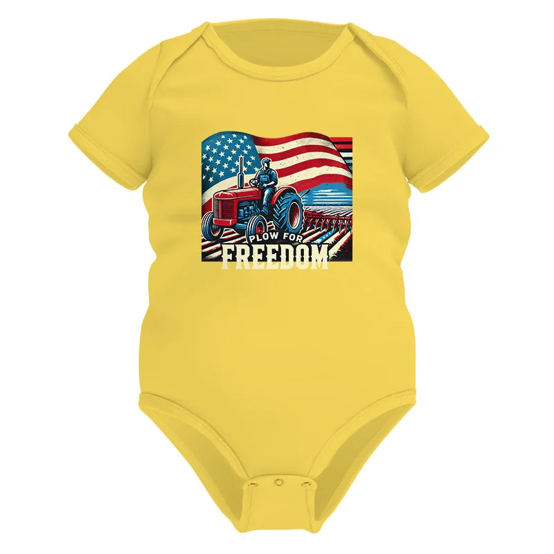 Image of Plow For Freedom 2 - Infant Fine Jersey Bodysuit