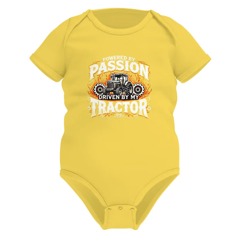 Powered By Passion Driven By My Tractor 1 - Infant Fine Jersey Bodysuit