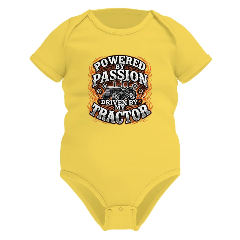 Powered By Passion Driven By My Tractor 5 - Infant Fine Jersey Bodysuit