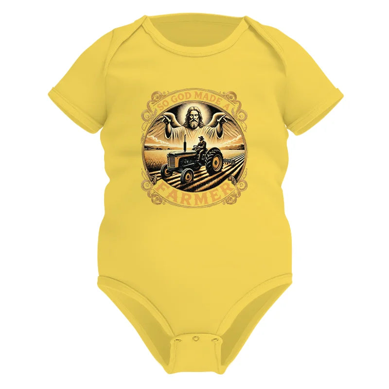 So God Made A Farmer 1 - Infant Fine Jersey Bodysuit