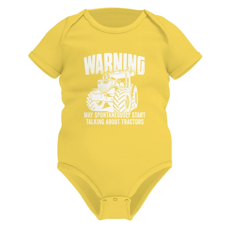 Talking About Tractor - Infant Fine Jersey Bodysuit