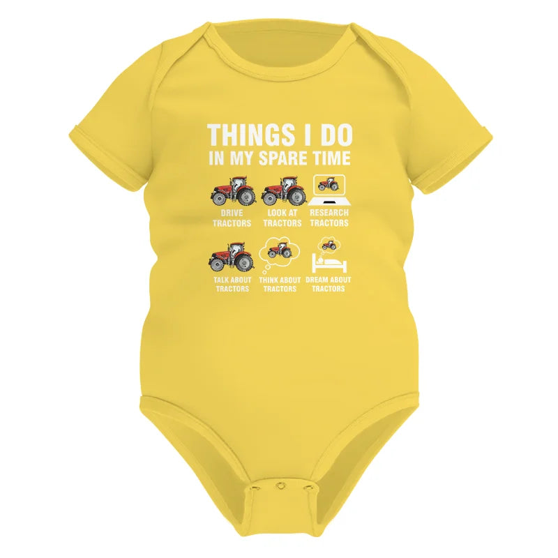 Things I Do In My Spare Time - Infant Fine Jersey Bodysuit