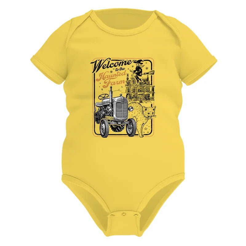 Welcome To The Haunted Farm 1 - Infant Fine Jersey Bodysuit