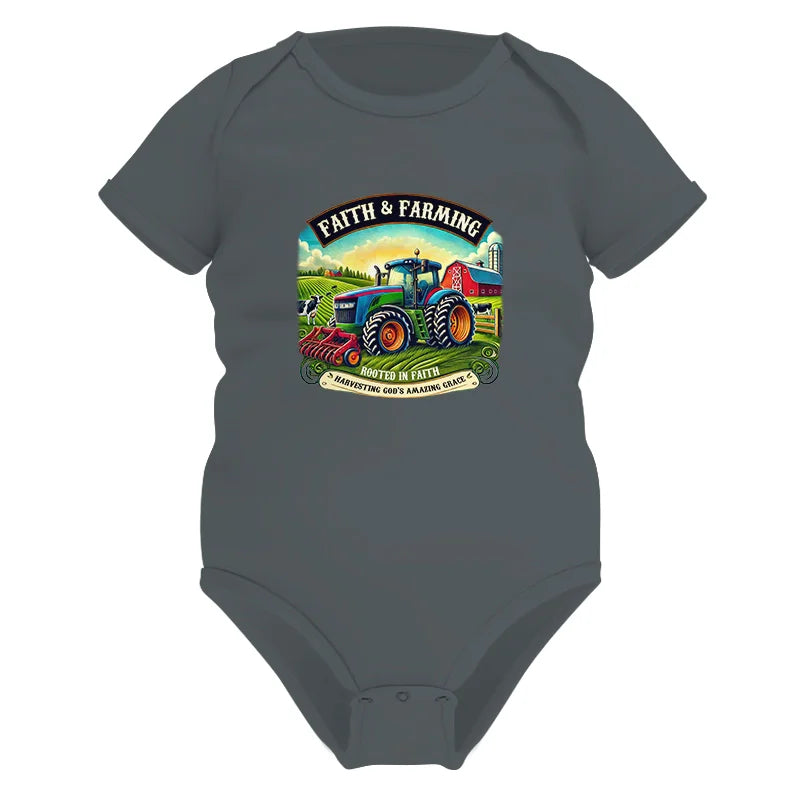 Image of Faith And Farming 2 - Infant Fine Jersey Bodysuit