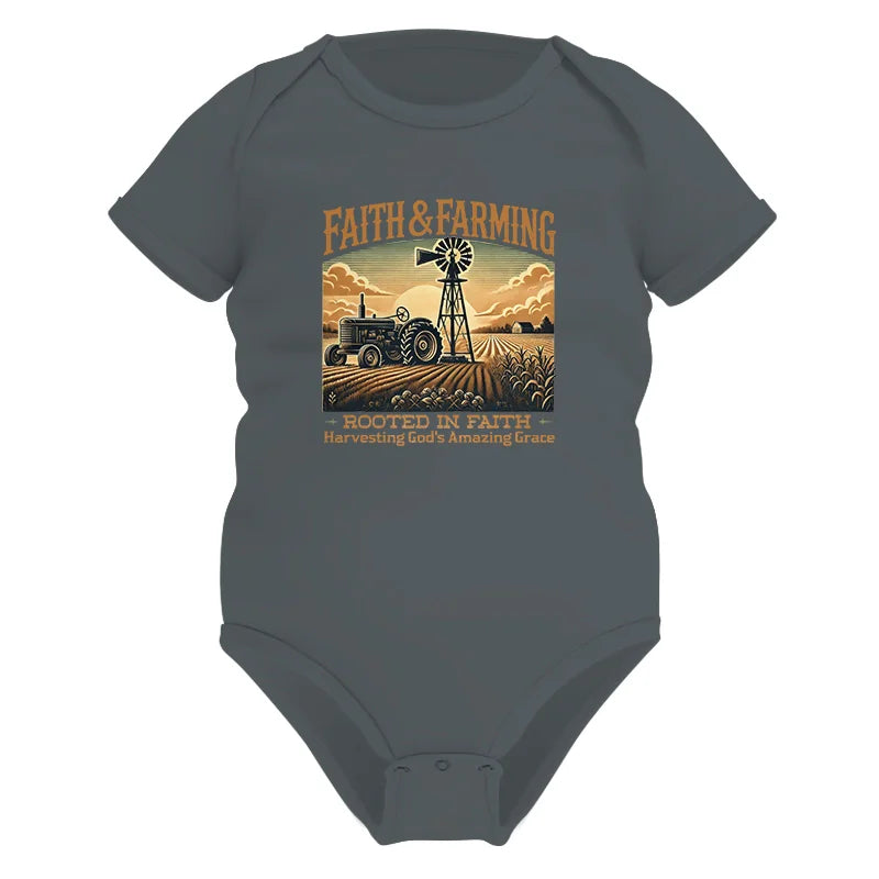 Image of Faith And Farming 3 - Infant Fine Jersey Bodysuit