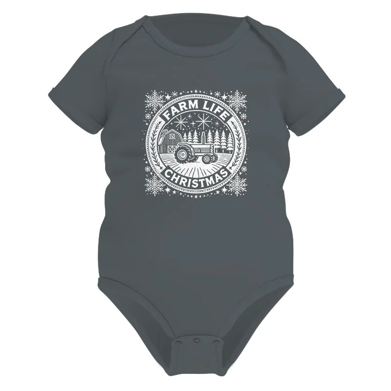 Image of Farm Life Christmas 2 - Infant Fine Jersey Bodysuit