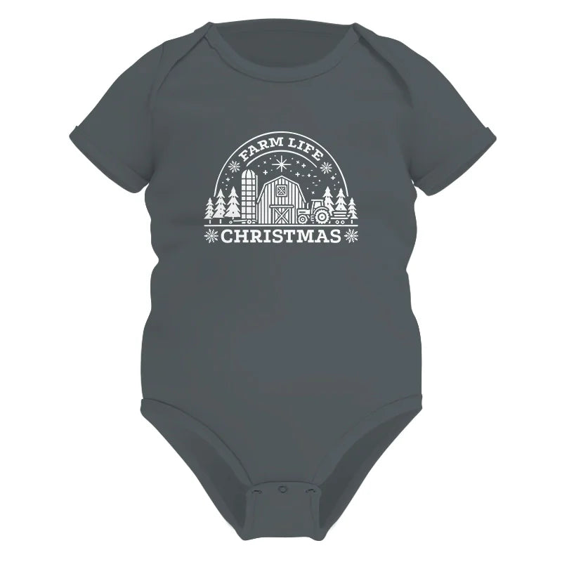 Farm Life Christmas 4 - Infant Fine Jersey Bodysuit