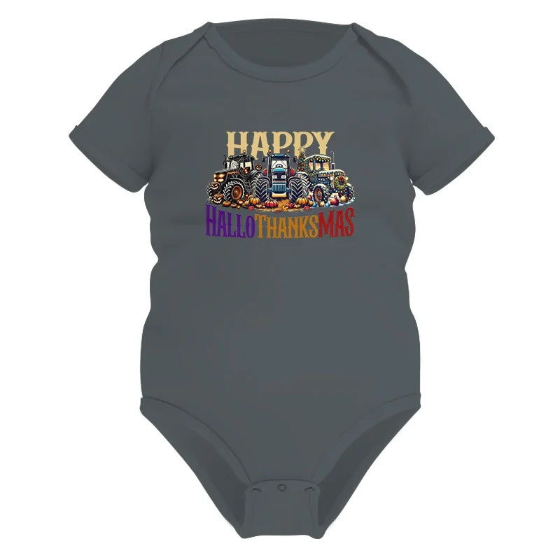 Happy HalloThanksMas - Infant Fine Jersey Bodysuit