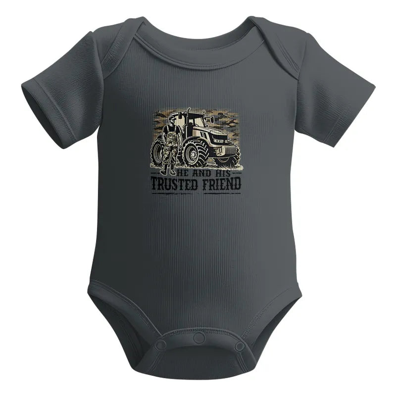 He and His Trusted Friend - Infant Fine Jersey Bodysuit