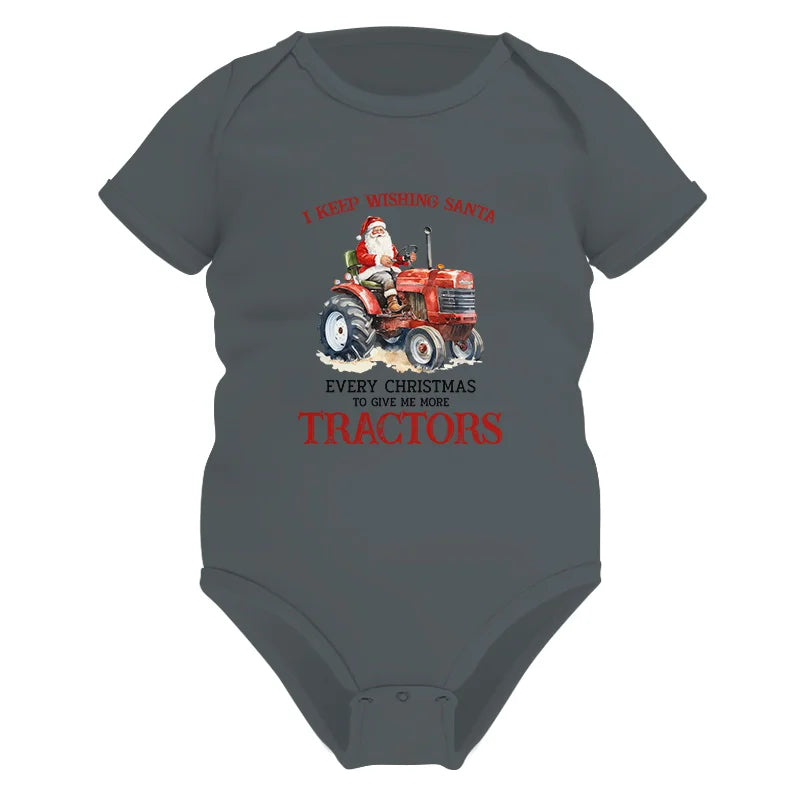 I Keep Wishing Santa 2 - Infant Fine Jersey Bodysuit