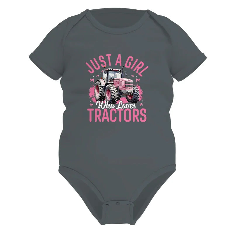 Just A Girl Who Loves Tractors 2 - Infant Fine Jersey Bodysuit