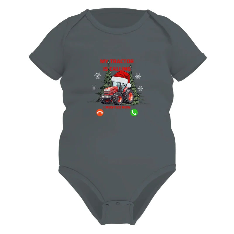 My Tractor Is Calling 2 - Infant Fine Jersey Bodysuit