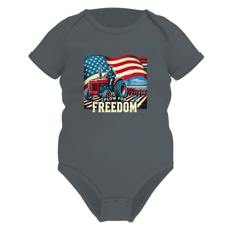 Image of Plow For Freedom 2 - Infant Fine Jersey Bodysuit