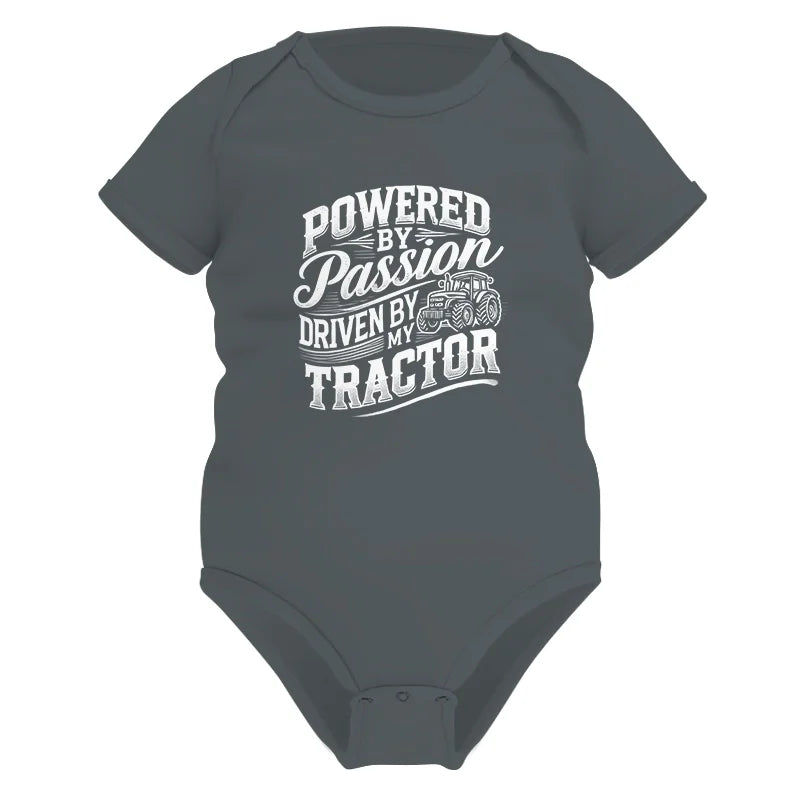 Powered By Passion Driven By My Tractor 2 - Infant Fine Jersey Bodysuit