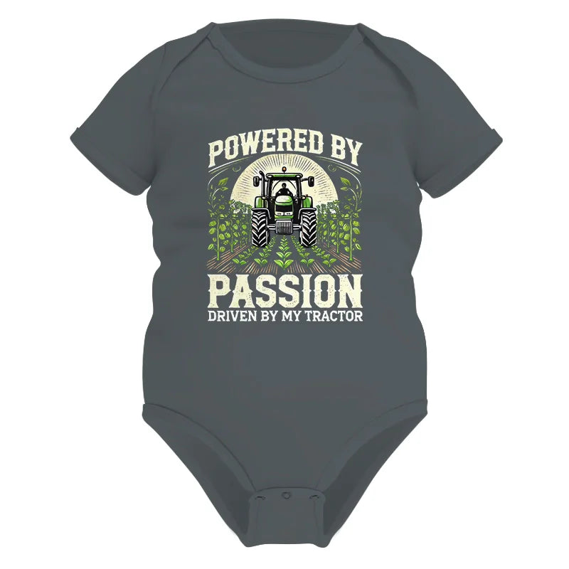 Powered By Passion Driven By My Tractor 3 - Infant Fine Jersey Bodysuit