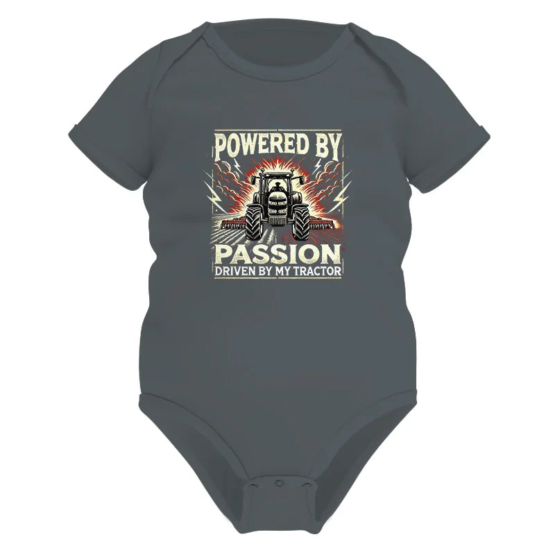 Powered By Passion Driven By My Tractor 4 - Infant Fine Jersey Bodysuit