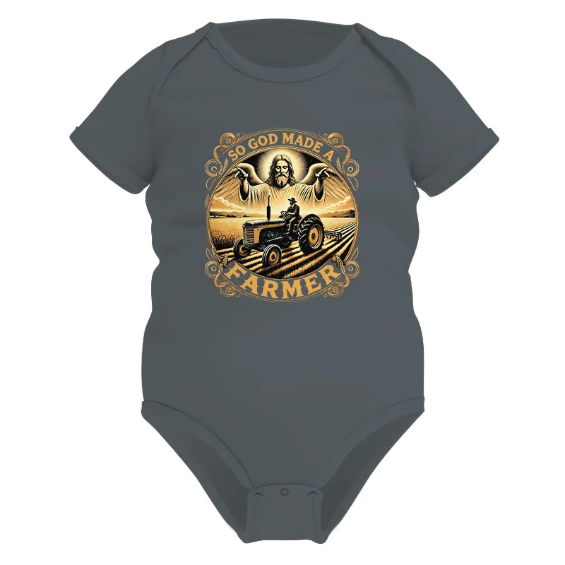 So God Made A Farmer 1 - Infant Fine Jersey Bodysuit