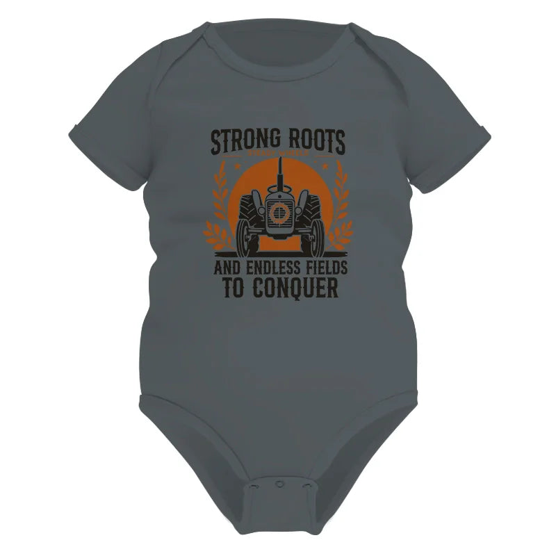 Thanksgiving Farmer Endless Fields To Conquer 4 - Infant Fine Jersey Bodysuit