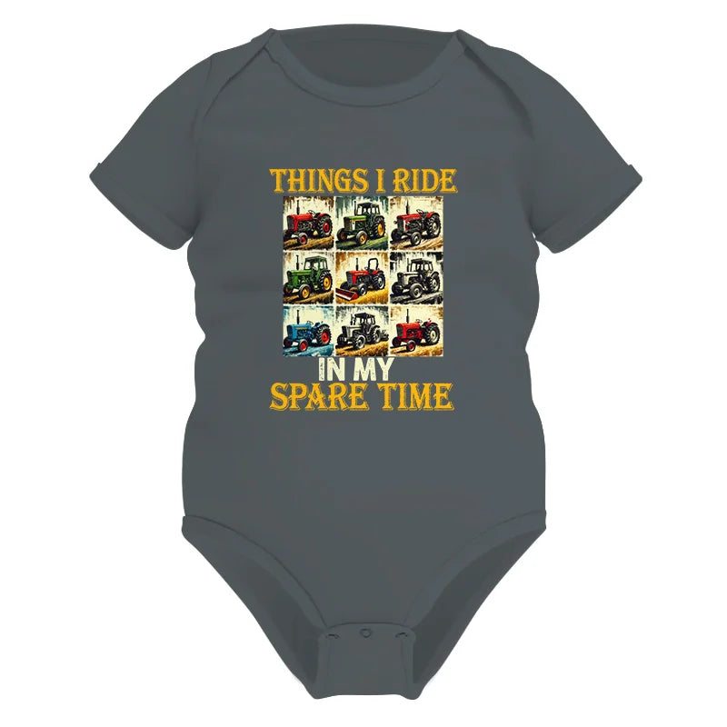 Things I Ride In My Spare Time 2 - Infant Fine Jersey Bodysuit