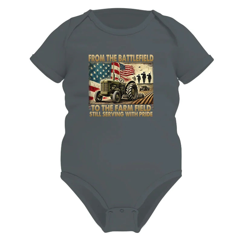 Veteran Farmer From The Battlefield To The Farm Field 1 - Infant Fine Jersey Bodysuit