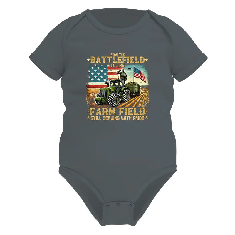 Veteran Farmer From The Battlefield To The Farm Field 2 - Infant Fine Jersey Bodysuit