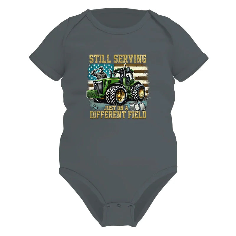 Veteran Farmer Still Serving 3 - Infant Fine Jersey Bodysuit