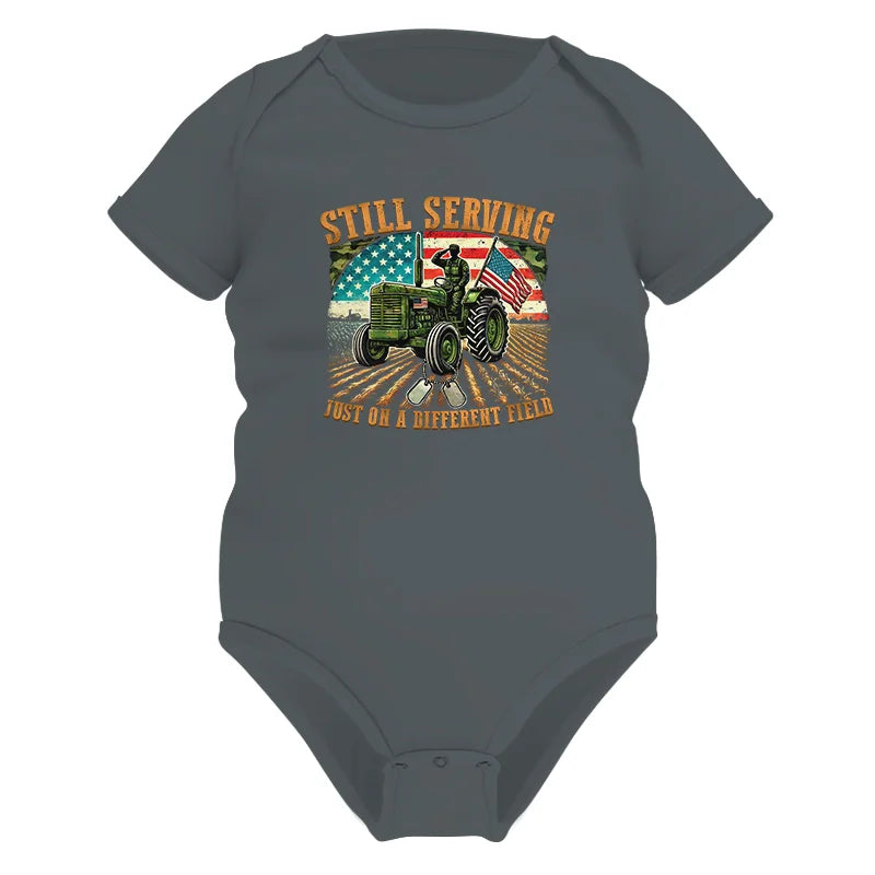 Veteran Farmer Still Serving 9 - Infant Fine Jersey Bodysuit