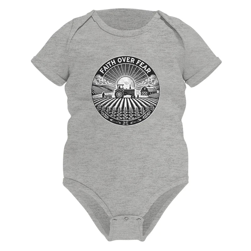 Image of Faith Over Fear - Infant Fine Jersey Bodysuit