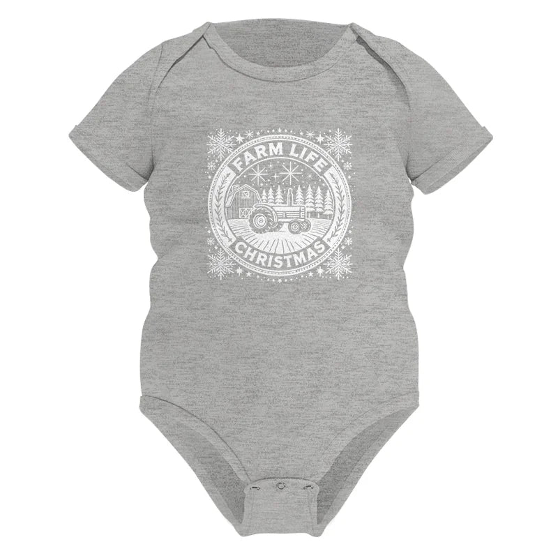 Image of Farm Life Christmas 2 - Infant Fine Jersey Bodysuit