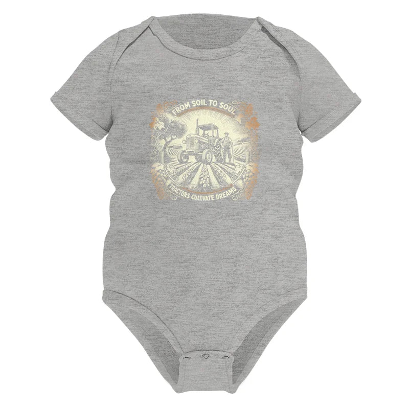 Image of From Soil To Soul_Tractors Cultivate Dreams 2 - Infant Fine Jersey Bodysuit