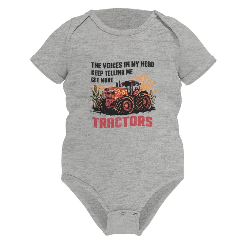 Image of Get More Tractors 10 - Infant Fine Jersey Bodysuit