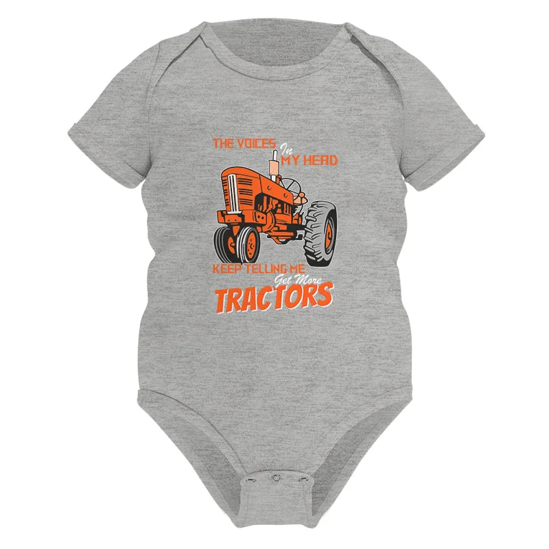 Image of Get More Tractors 3 - Infant Fine Jersey Bodysuit