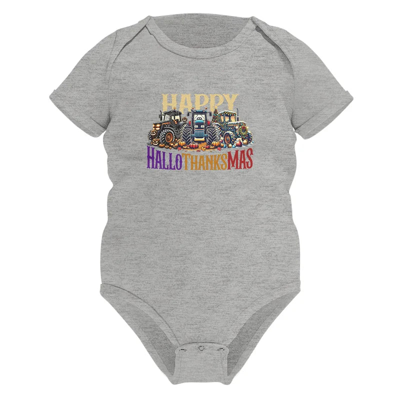 Happy HalloThanksMas - Infant Fine Jersey Bodysuit