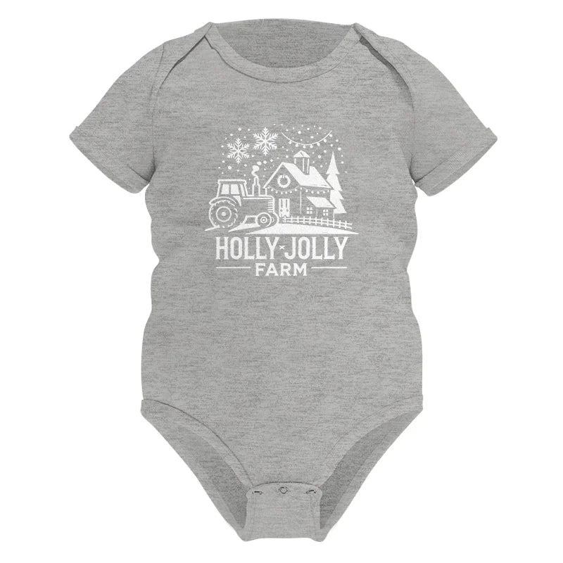 Image of Holly Jolly 3 - Infant Fine Jersey Bodysuit