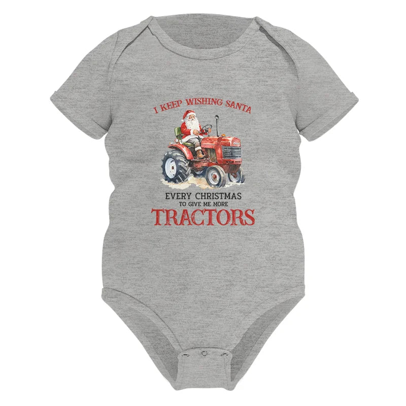 I Keep Wishing Santa 2 - Infant Fine Jersey Bodysuit