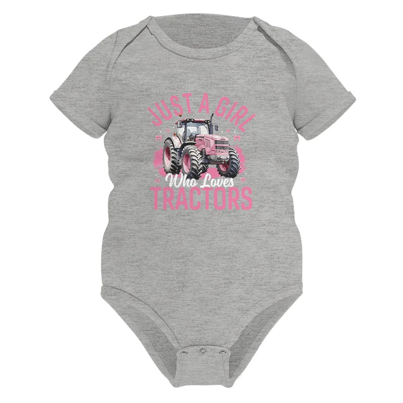 Just A Girl Who Loves Tractors 2 - Infant Fine Jersey Bodysuit