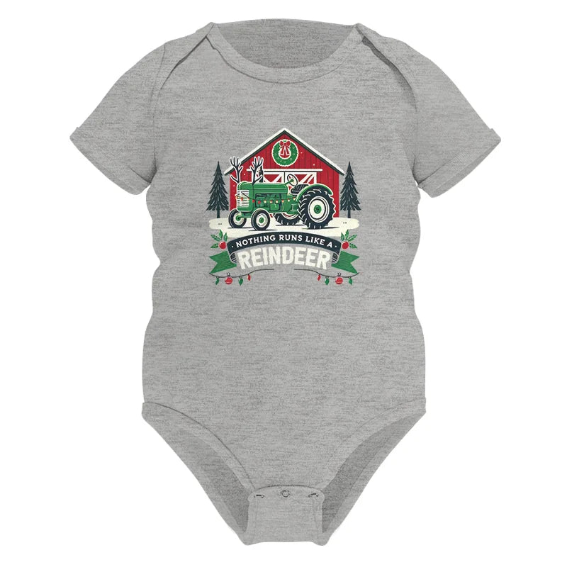 Nothing Runs Like A Reindeer 2 - Infant Fine Jersey Bodysuit