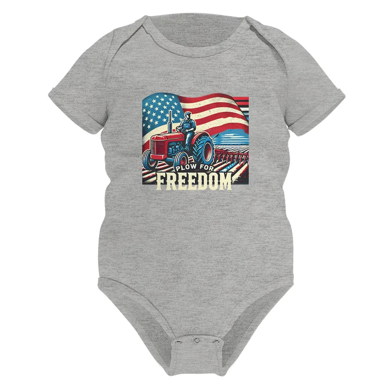 Image of Plow For Freedom 2 - Infant Fine Jersey Bodysuit