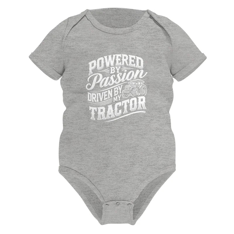 Powered By Passion Driven By My Tractor 2 - Infant Fine Jersey Bodysuit