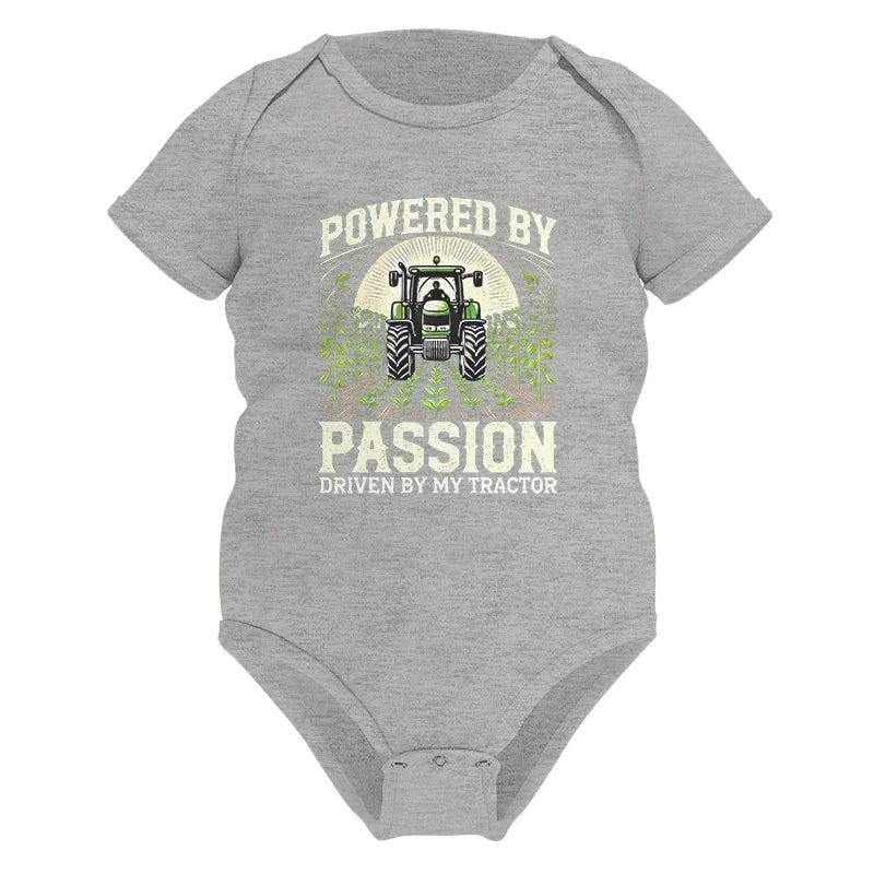 Powered By Passion Driven By My Tractor 3 - Infant Fine Jersey Bodysuit