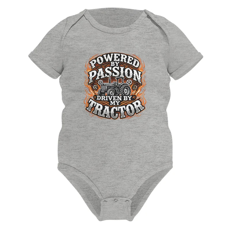 Powered By Passion Driven By My Tractor 5 - Infant Fine Jersey Bodysuit