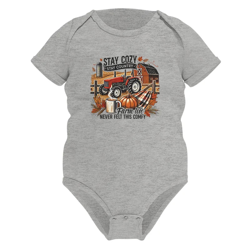 Stay Cozy_Stay Country_Farm Life Never Felt This Comfy - Infant Fine Jersey Bodysuit