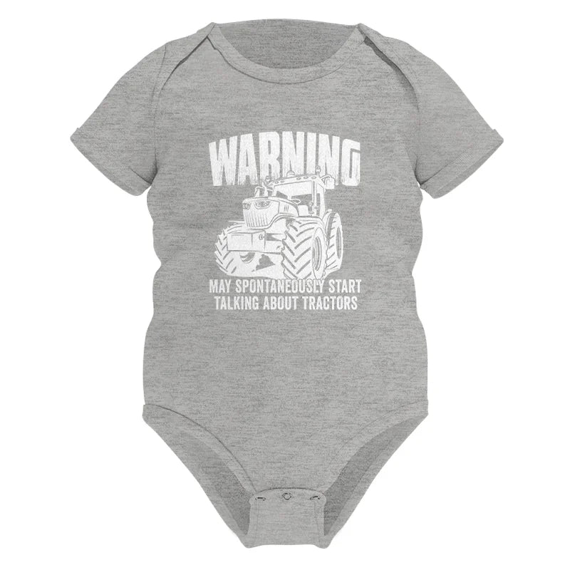 Image of Talking About Tractor - Infant Fine Jersey Bodysuit