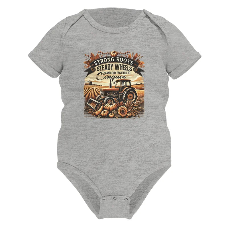 Thanksgiving Farmer Endless Fields To Conquer 2 - Infant Fine Jersey Bodysuit