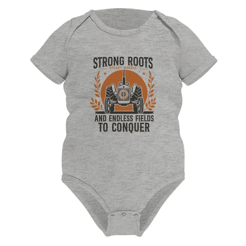 Thanksgiving Farmer Endless Fields To Conquer 4 - Infant Fine Jersey Bodysuit