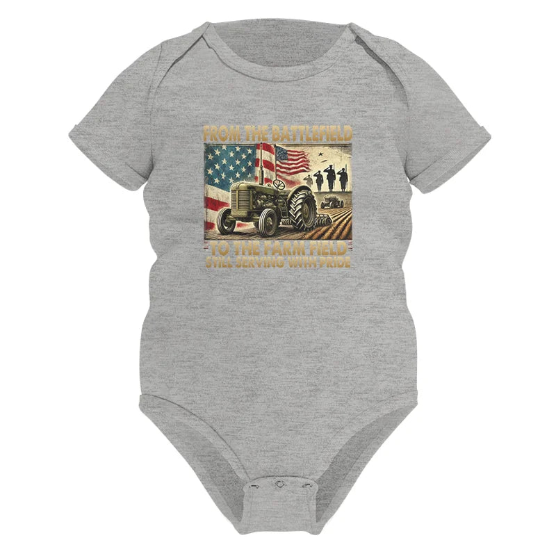 Veteran Farmer From The Battlefield To The Farm Field 1 - Infant Fine Jersey Bodysuit