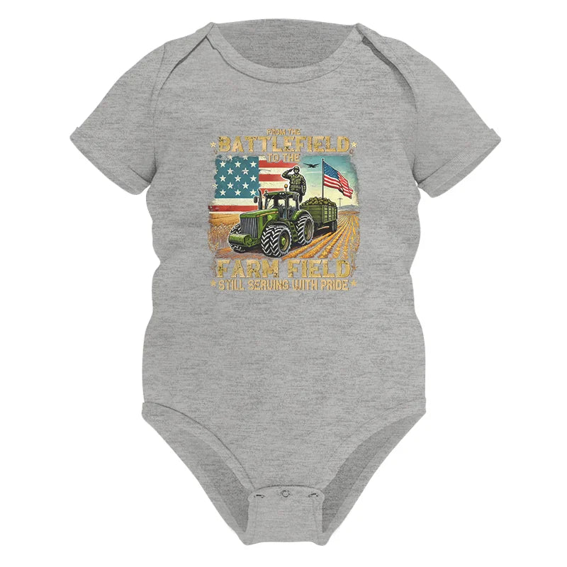 Veteran Farmer From The Battlefield To The Farm Field 2 - Infant Fine Jersey Bodysuit