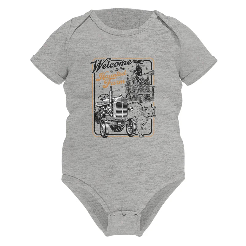 Welcome To The Haunted Farm 1 - Infant Fine Jersey Bodysuit