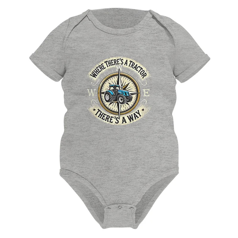 Where There's A Tractor There's A Way - Infant Fine Jersey Bodysuit